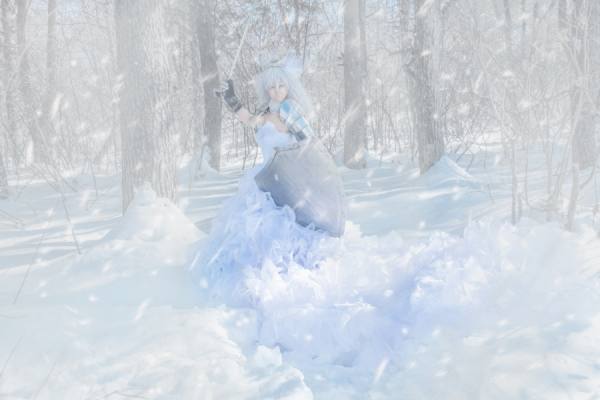 Photograph Haseo Hasegawa Snowstorm on One Eyeland